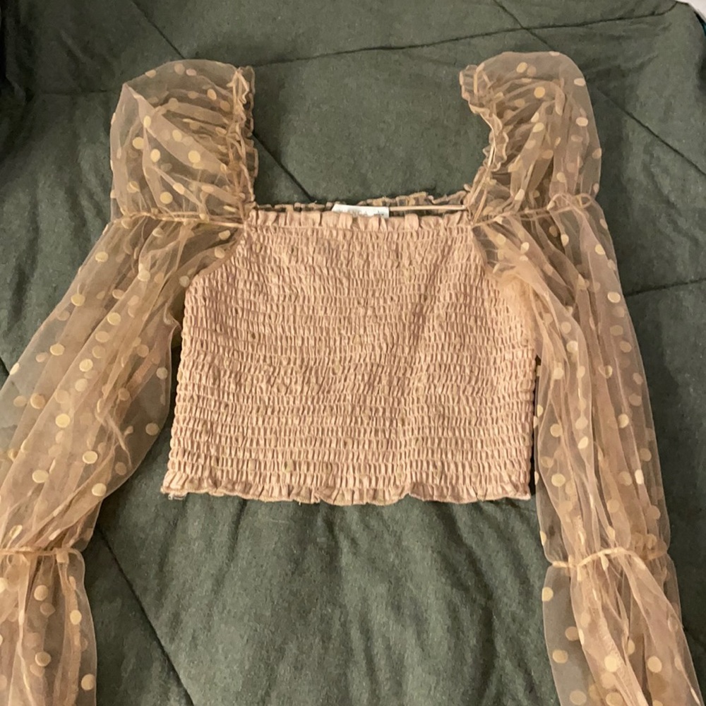 Beige Brunch top✨